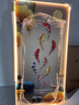 普兽带灯荷花九鱼图入户玄关装饰画客厅走廊过道竖版挂画聚财玄关挂画 九鱼聚财K款 90*180CM【推荐墙宽度121~140CM】 高端晶瓷面（高清进口画芯+铝合金边框 实拍图