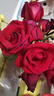 幽客玉品鲜花速递红玫瑰花束表白送女友老婆生日礼物全国同城配送 33朵红玫瑰花束—女神款 实拍图