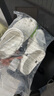 卡骆驰（CROCS）洞洞鞋贝雅男鞋女鞋轻便耐磨一脚蹬拖鞋休闲鞋|10126 白-100 43 (270mm) 实拍图