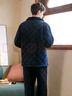 芬腾睡衣男三层加厚珊瑚绒夹棉家居服套装秋冬季男士加绒法兰绒 实拍图