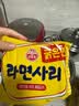 不倒翁韩国进口 速食拉面 方便面部队火锅粗面饼110g*5袋 无料包泡面 实拍图