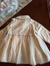 戴维贝拉（DAVE＆BELLA）女宝宝风衣儿童网纱拼接外套春季新款小童上衣女童衣服幼童外衣 卡其色【现货】 90 cm（建议身高80-90cm） 实拍图
