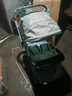 豪威 婴儿推车可坐可躺双向超轻便折叠伞车宝宝0-3岁手推车小孩儿童车 薄荷绿 尊享款+双向+可坐躺折叠 实拍图