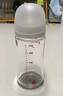 贝亲（Pigeon）玻璃奶瓶宽口径防胀气240ml M号奶嘴 3月+ AA187  实拍图