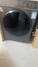 海尔（Haier）11/12KG【26年爆款云溪4.0】AI变频滚筒洗衣机懒人超薄平嵌全自动家用羊毛绿标一级能效 国家补贴 659H 12KG活水精华洗+9KG智能烘干 洗烘一体 实拍图