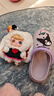 猪爸爸儿童拖鞋女童6-12岁夏季家居室内女宝宝洗澡防滑三丽鸥洞洞鞋紫22 实拍图