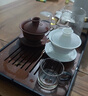 宅轻松 仿乌金石家用茶盘沥水储水功夫茶具托盘干泡茶台排水轻奢托盘 实拍图