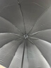 天堂伞强效拒水雨伞防风加固十骨大伞三折便携商务雨伞男女士 10骨黑胶大伞-黛蓝 实拍图