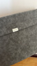 绿联笔记本电脑内胆包16英寸收纳包保护套PU皮适配于Apple MacBook Air/Pro联想惠普华为电脑 可做支架 实拍图