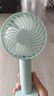 涡轮风扇手持高速小风炮USB充电外出便携小风扇百档大风力暴风礼物夏季 T10涡轮风扇-随机1个装 实拍图