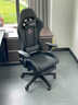 南皇电竞椅游戏椅子电脑椅人体工学椅可躺久坐舒服力学椅宿舍休闲办公 5代按摩款-PU暗夜黑-4级气杆-6D扶手乳胶坐垫 155-180度(含) 可旋转可升降扶手 -尼龙脚 实拍图