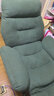 积木部落  懒人沙发可睡觉午休折叠床办公室休闲躺椅电脑椅可躺单人沙发床 墨绿色+脚踏【折叠扶手】升级款 实拍图