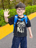 GERM儿童书包幼儿园超轻小书包出游女童男孩可爱酷酷小背包 实拍图