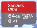 闪迪（SanDisk）64GB TF(MicroSD)内存卡 4K极速金卡A2 V30 U3行车记录仪 运动相机无人机 监控存储卡 读170MB/s 实拍图