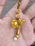 原始匠工黄铜葫芦花丝工艺镂空纯铜葫芦钥匙扣汽车钥匙挂件办公室礼品 实拍图