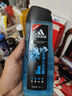 阿迪达斯 （adidas）男士沐浴露控油洁净两件套（冰点沐浴露400ml+250ml） 实拍图