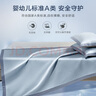 罗莱家纺 A类冰丝席 【可机洗】抗菌防螨凉席床笠款两件套120*200*30 实拍图
