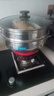 扬子多功能电热锅家用电炒锅电火锅电煮锅电蒸锅料理锅一体式大功率多用途炒锅 32cm单笼【2100W四灯5-6人】 实拍图