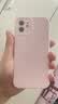 第一卫DIVI【官 版 真 液 态】适用苹果12手机壳iPhone12保护套液态硅胶亲肤镜头全包超薄防摔防磨男女款粉 实拍图