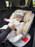 初婴贝儿童安全座椅汽车用0-4-12岁婴儿宝宝车载可坐可躺i-Size通风加热 悦享版金+通风加热+支撑腿+遮阳棚+175°躺 实拍图