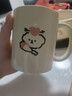 可爱卡通高颜值陶瓷猫咪马克杯情侣水杯送闺蜜创意实用杯子 花束爱心猫马克杯（单杯）1个350ml 实拍图