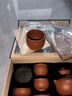 御壶茗香宜兴紫砂壶名家纯全手工原矿大红袍西施泡茶壶茶具套装 光素四杯+公道杯+主人杯+茶漏 实拍图