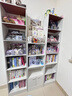 蔓斯菲尔（MSFE）简易书架置物架小书架落地一体靠墙窄缝收纳置物架夹缝书架 40X24X180CM+6层暖白色 实拍图