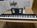 特伦斯折叠钢琴88键便携式电钢琴成人儿童电子琴重力度键盘V30pro家用 炫酷黑+专用琴包 实拍图
