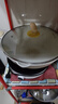 炊大皇 炒锅 麦饭石色不粘锅多功能少油烟炒菜锅平底32cm 电磁炉通用 实拍图