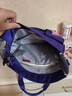 UEK小学生补习袋便携儿童手提袋子可爱补课包斜挎包美术袋深紫色 实拍图