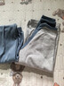 红豆儿童纯棉内衣套装男女童秋衣秋裤秋冬保暖低领棉毛衫M1251灰蓝130 实拍图