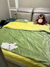 富安娜牛奶绒床上四件套 双面暖绒床单被套防静电 单双人法兰绒套 1.5米床203*229cm 实拍图
