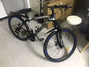 飞鸽山地自行车成年人男女变速轻便双碟刹学生青少年越野赛车山地车 黑白色 辐条轮 适合160-185cm 26英寸 21速高配 实拍图