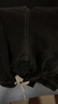 NASA GISS休闲裤男宽松直筒阔腿裤潮流长裤子 黑色直筒常规 (185/88A)2XL 实拍图