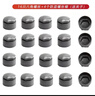 道博（DVB）适用于奥迪轮胎螺丝帽17-23新款A4L A6L Q3 Q5L A3AQ2LS3RS螺丝盖 16个普通＋4个防盗螺丝帽灰色 实拍图