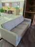 8H 沙发 沙发独立袋装弹簧布艺沙发B1 可拆洗办公客厅小户型日式 拂晓灰（浅灰） 三人 实拍图