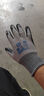 星工（XINGGONG）浸胶线手套防滑耐磨乳胶皮双挂涂掌皱纹劳保手套2付装J8 实拍图
