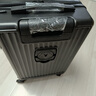 花花公子前开盖多功能拉杆行李箱行女男款商务可登机旅行密码箱20英寸黑色 实拍图