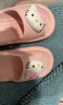 猪爸爸儿童拖鞋女童夏季2025新款室内防滑6-12岁三丽鸥宝宝亲子拖鞋粉16 实拍图