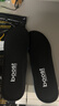 华宝驰2双运动鞋垫男透气吸汗减震柔软女跑步软弹缓震小白鞋皮鞋鞋垫子 黑色 2双 39-40码（可裁剪） 实拍图
