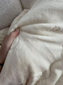 名创优品（MINISO）雕花牛奶绒被子 秋冬被空调被芯棉被加绒加厚冬被200x230cm6斤 实拍图