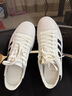 公牛世家（G.N.Shi Jia）男鞋2025秋冬季新款透气休闲皮鞋小白鞋男士运动跑步板鞋子男款 白黑（四季款） GN124101145 41 实拍图