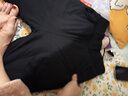 中老年女秋冬棉裤加厚保暖棉裤宽松舒适透气深档高腰裤宽松打底裤 黑色 2523 2XL 推荐80-115斤 实拍图