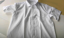 啄木鸟（TUCANO）衬衫男士夏季短袖衬衣商务正装纯色休闲时尚百搭男装 白色 4XL 实拍图