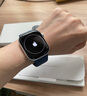 Apple/苹果 Watch Series 10 智能手表GPS款46毫米银色铝金属表壳丹宁色运动型表带S/M MX203CH/B 实拍图