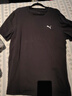 彪马（PUMA）纯色宽松短袖T恤男女情侣款新款夏季运动上衣 690409 黑色-01 XL (185/104A) 实拍图