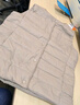 雪中飞经典新款基础舒适轻薄羽绒便捷短款保暖羽绒小马甲轻盈便携舒适 黎蔓卡其|7202-女 L 170/92A 实拍图