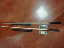 英辉（INVUI）台球杆小头斯诺克黑8球杆分体式16彩中式英式桌球杆 G-03 实拍图