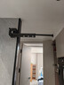 爱尚象折叠吸盘晾衣架隐形免打孔墙壁挂式室内飘窗阳台凉衣杆伸缩神器 灰色2段（1折+1伸缩）旅行推荐 实拍图