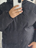 猫霓棉服男秋冬季加厚棉袄外套韩版男士潮流学生宽松连帽面包服棉衣 黑色 3XL 【建议体重160斤-180斤】 实拍图